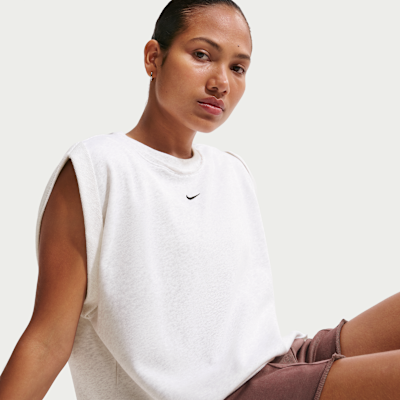 Nike Sportswear Chill Terry Women's Oversized Tank Top. Nike.com